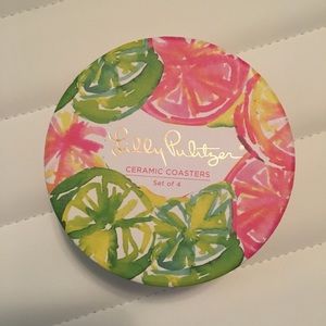 Lilly Pulitzer coasters (set of 4)